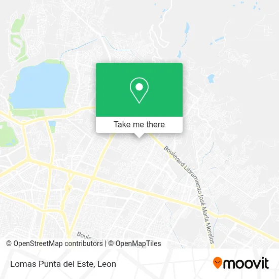 Lomas Punta del Este map