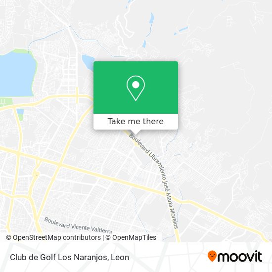 Club de Golf Los Naranjos map