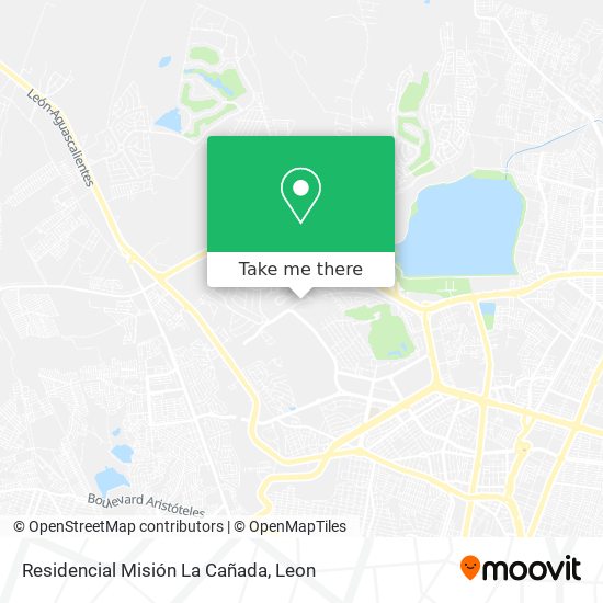 Mapa de Residencial Misión La Cañada