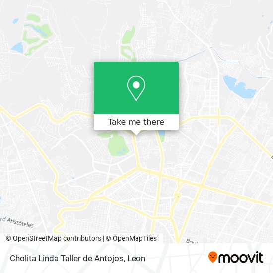 Mapa de Cholita Linda Taller de Antojos