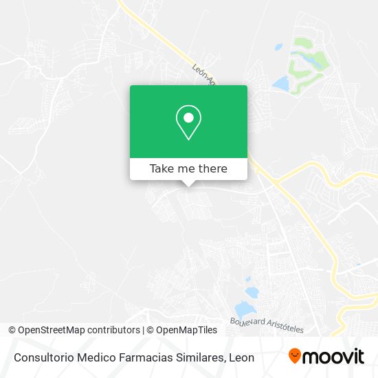 Consultorio Medico Farmacias Similares map