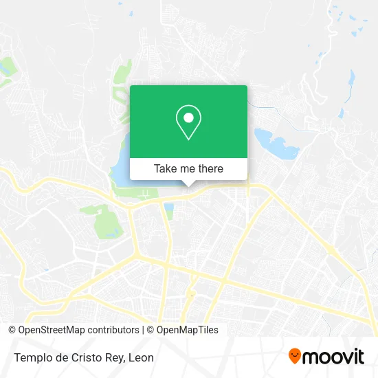 Mapa de Templo de Cristo Rey