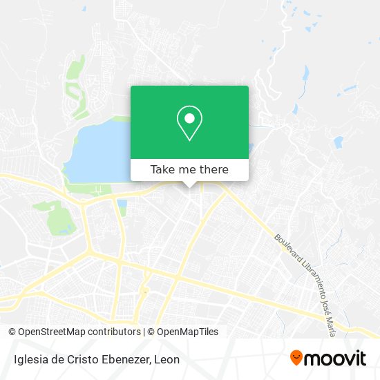 Iglesia de Cristo Ebenezer map