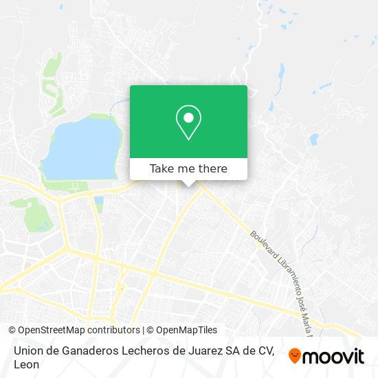 Union de Ganaderos Lecheros de Juarez SA de CV map