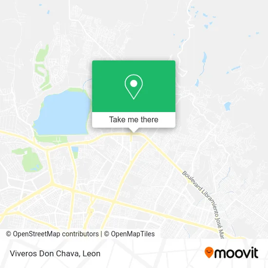 Viveros Don Chava map