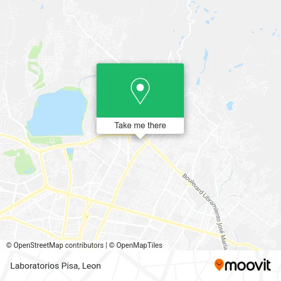 Laboratorios Pisa map
