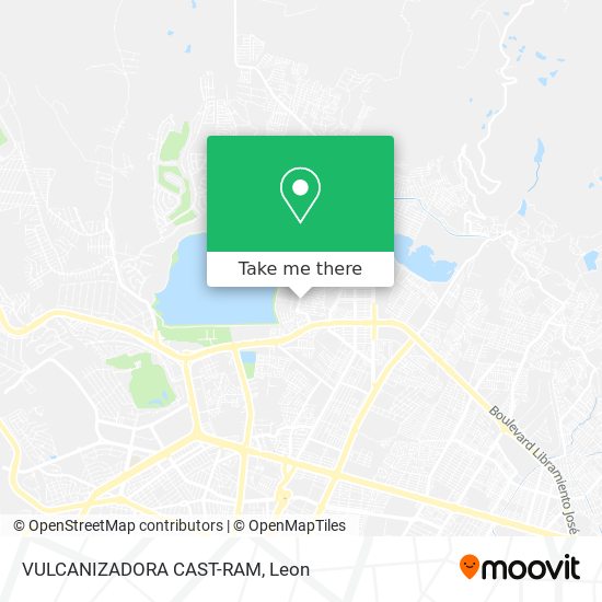 Mapa de VULCANIZADORA CAST-RAM