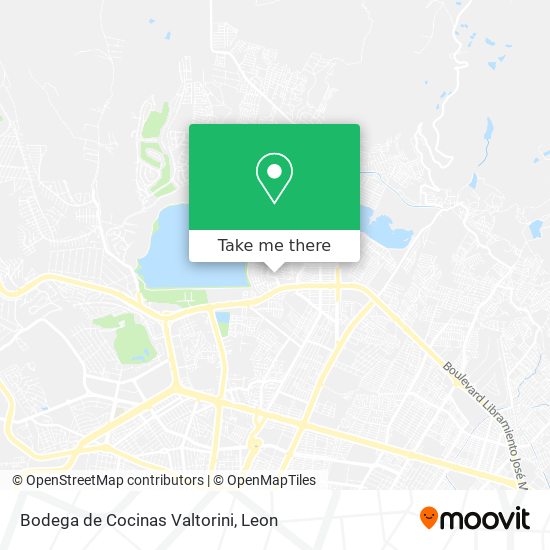 Mapa de Bodega de Cocinas Valtorini