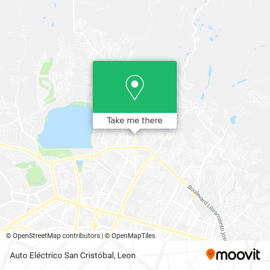 Auto Eléctrico San Cristóbal map