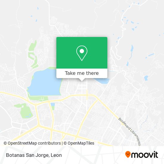 Mapa de Botanas San Jorge