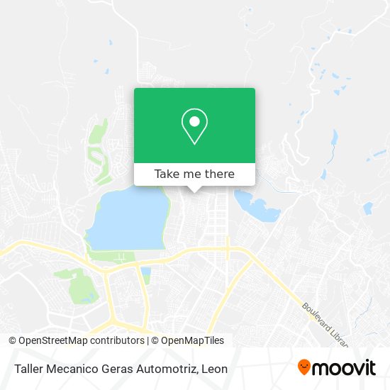 Mapa de Taller Mecanico Geras Automotriz