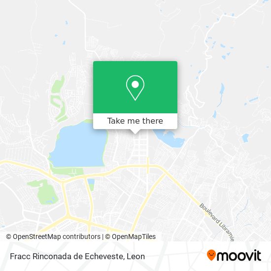 Mapa de Fracc Rinconada de Echeveste