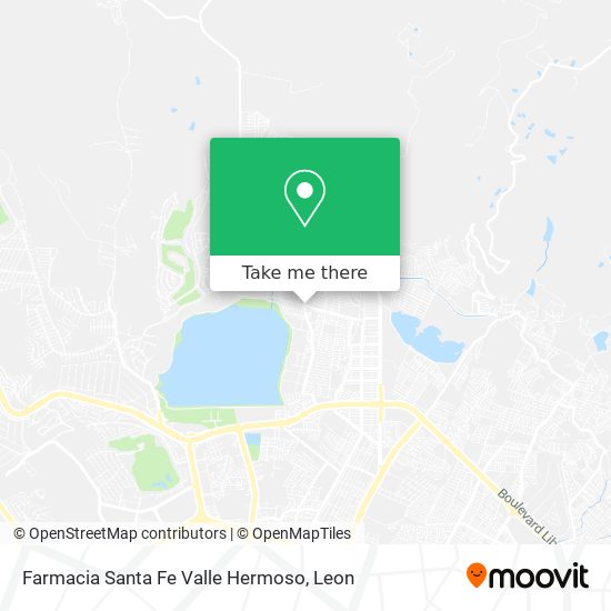 Farmacia Santa Fe Valle Hermoso map