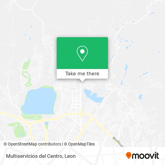 Multiservicios del Centro map