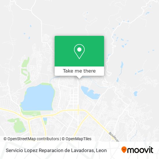 Servicio Lopez Reparacion de Lavadoras map