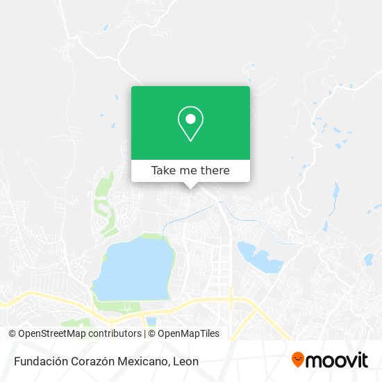 Fundación Corazón Mexicano map