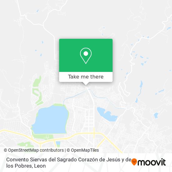 Mapa de Convento Siervas del Sagrado Corazón de Jesús y de los Pobres