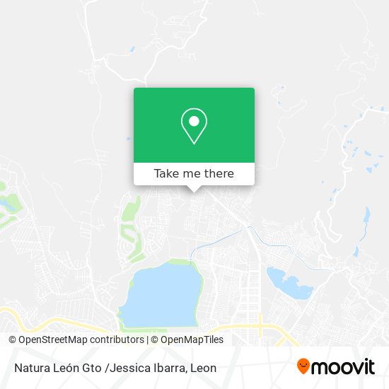 Mapa de Natura León Gto /Jessica Ibarra
