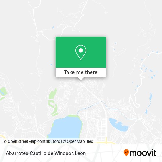 Abarrotes-Castillo de Windsor map