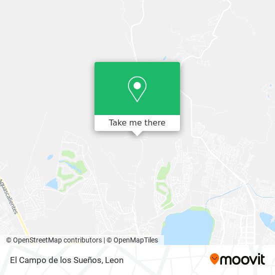 El Campo de los Sueños map