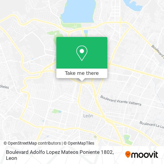 Boulevard Adolfo Lopez Mateos Poniente 1802 map