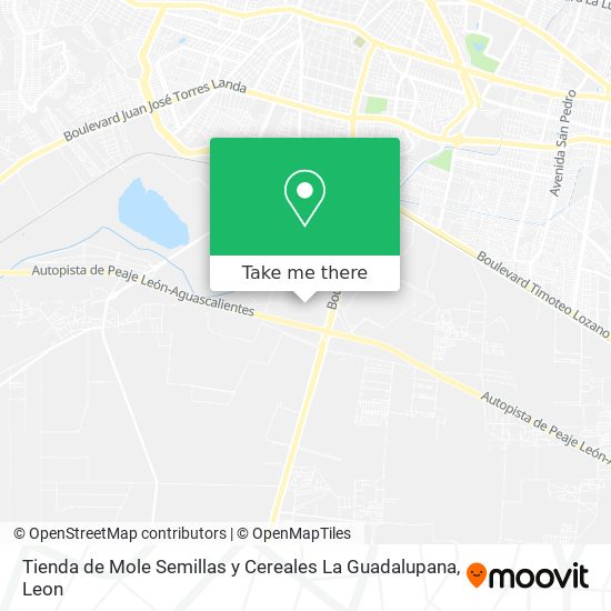 Tienda de Mole Semillas y Cereales La Guadalupana map