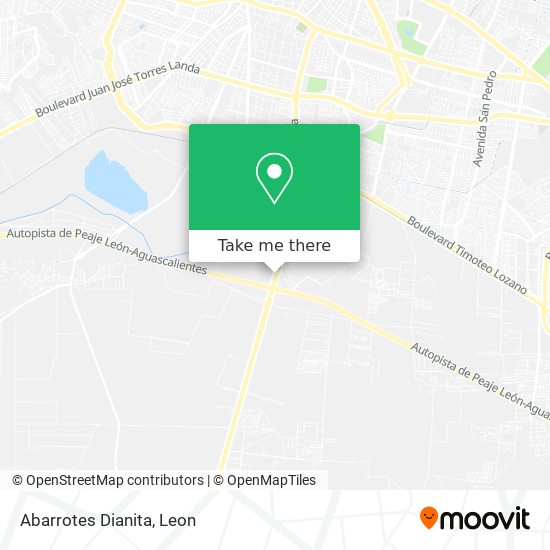 How to get to Abarrotes Dianita in Los Arcos by Bus?