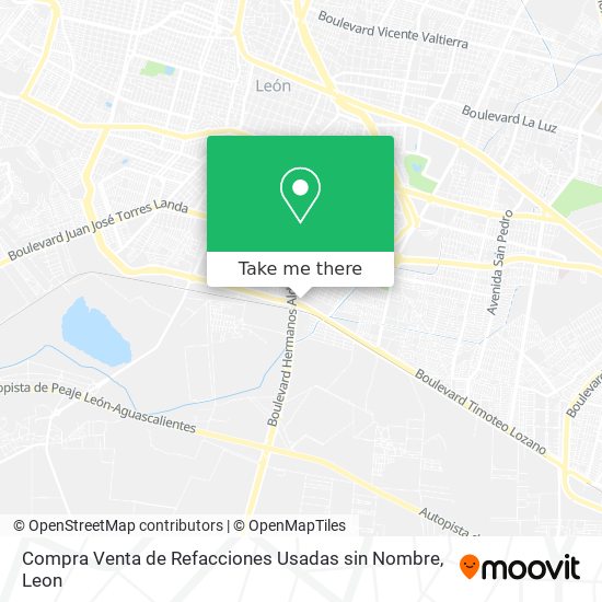 Compra Venta de Refacciones Usadas sin Nombre map