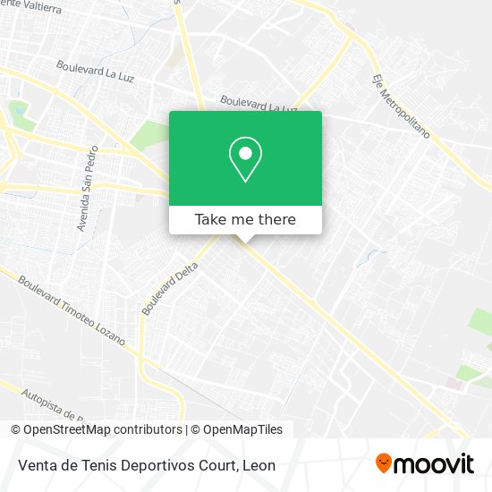 Venta de Tenis Deportivos Court map