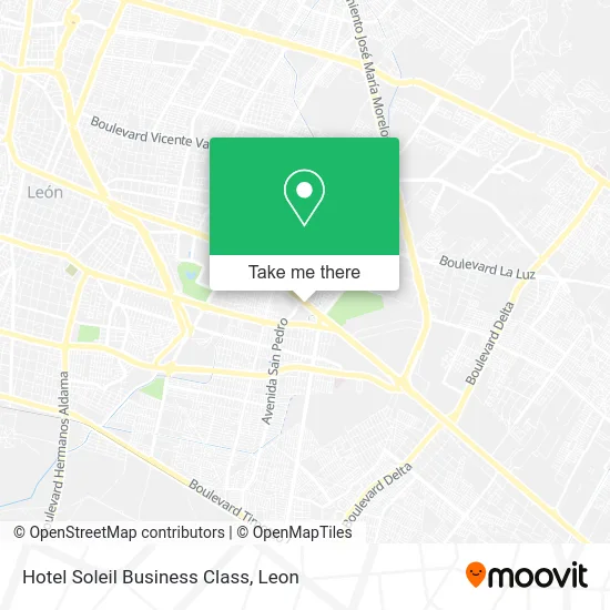 Hotel Soleil Business Class map