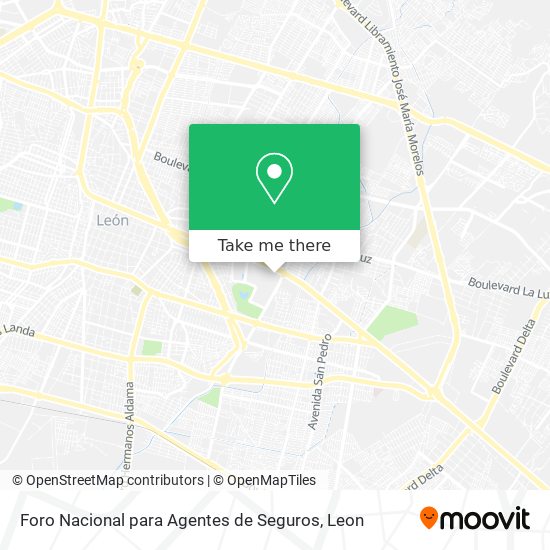 Foro Nacional para Agentes de Seguros map