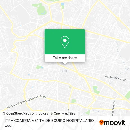 ITRA COMPRA VENTA DE EQUIPO HOSPITALARIO map
