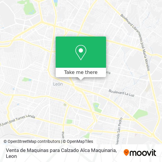 Mapa de Venta de Maquinas para Calzado Alca Maquinaria