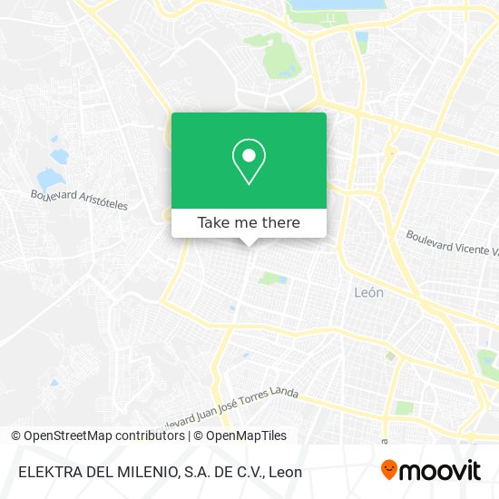 Mapa de ELEKTRA DEL MILENIO, S.A. DE C.V.