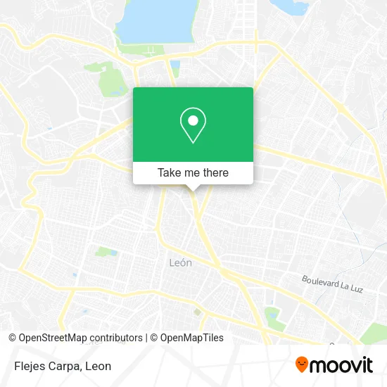 Flejes Carpa map