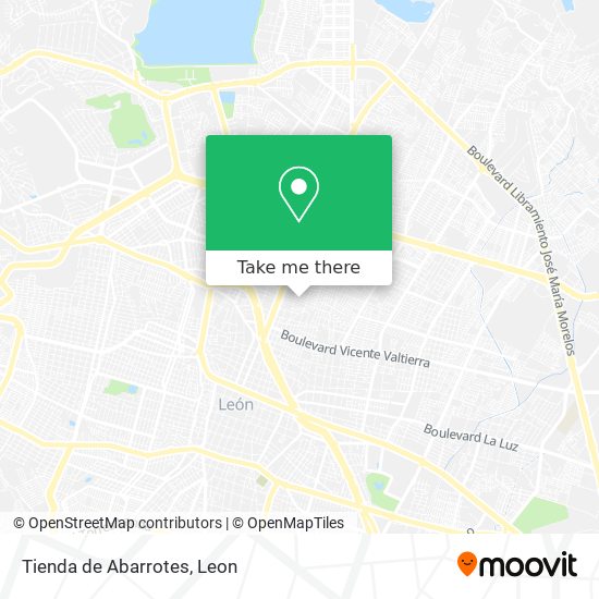 Mapa de Tienda de Abarrotes