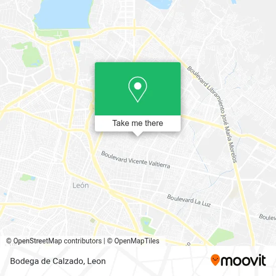 Bodega de Calzado map