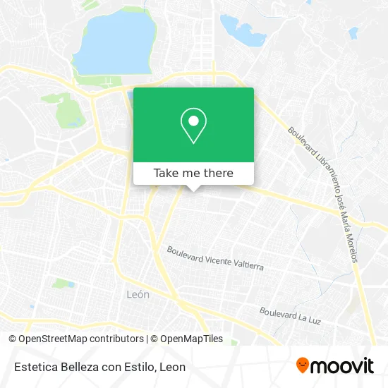 Estetica Belleza con Estilo map
