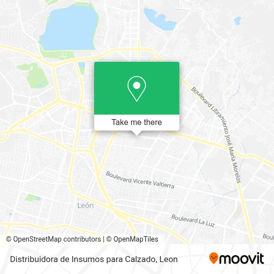 Distribuidora de Insumos para Calzado map