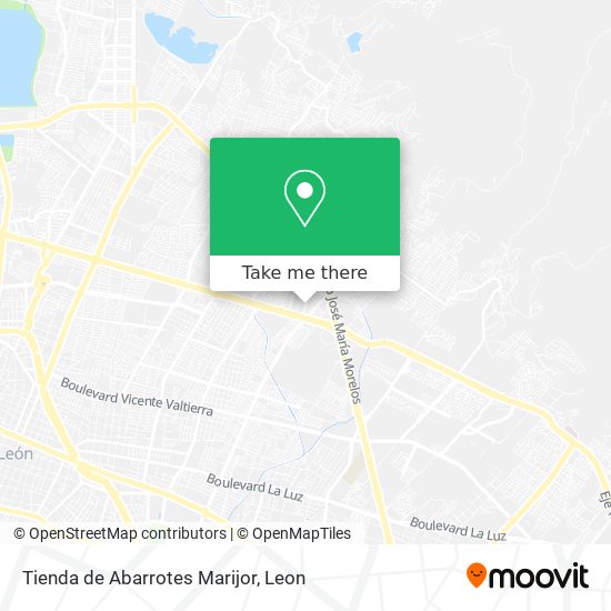 Mapa de Tienda de Abarrotes Marijor