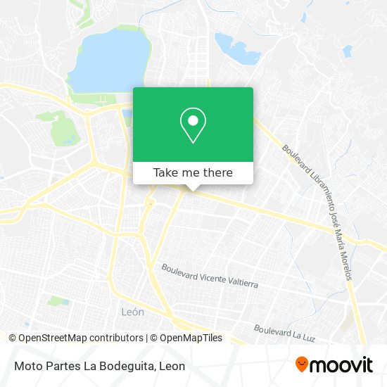 Mapa de Moto Partes La Bodeguita