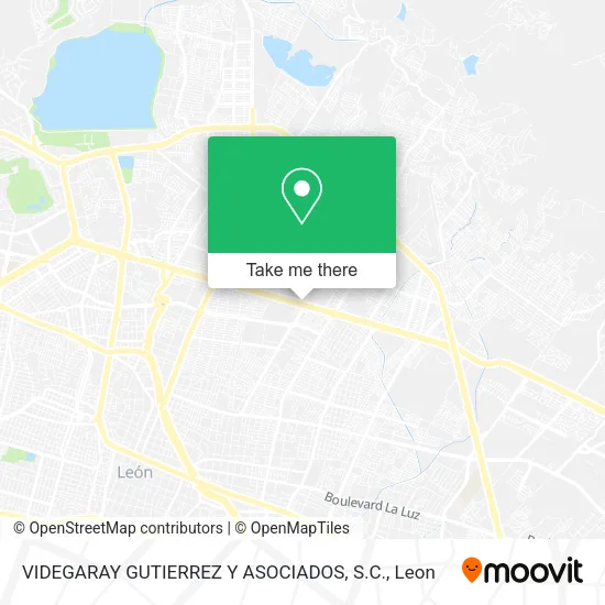 Mapa de VIDEGARAY GUTIERREZ Y ASOCIADOS, S.C.
