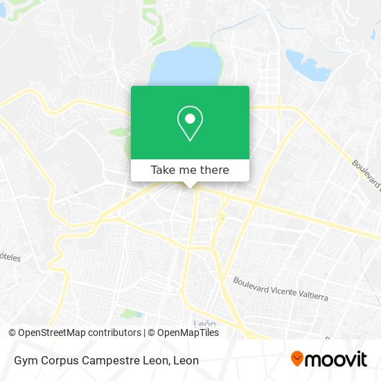 Gym Corpus Campestre Leon map