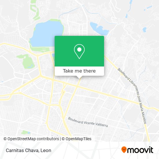 Mapa de Carnitas Chava