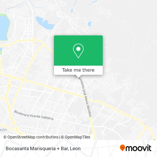 Mapa de Bocasanta Marisqueria + Bar