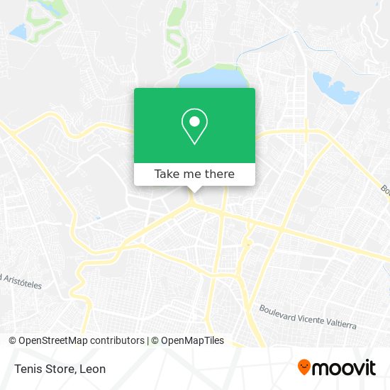 Tenis Store map