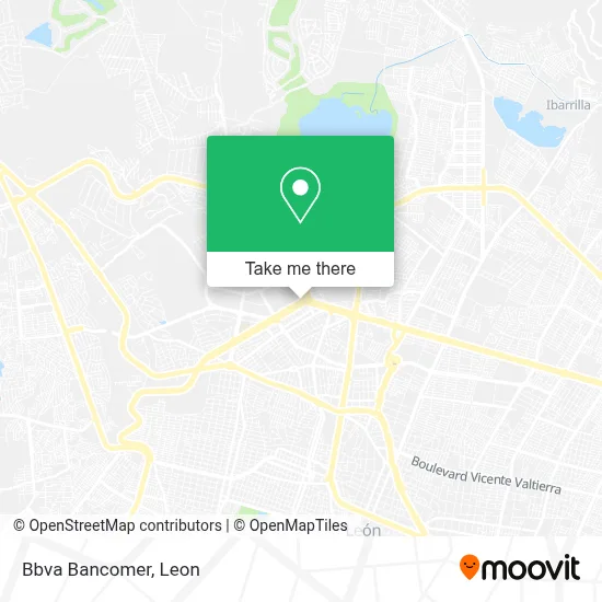 Bbva Bancomer map