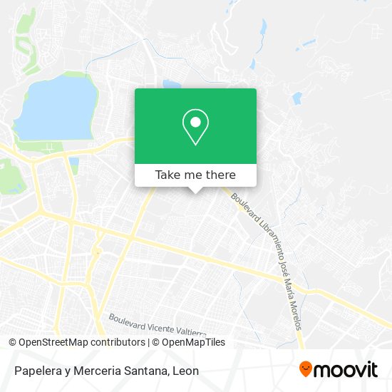 Papelera y Merceria Santana map