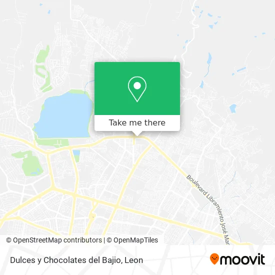 Dulces y Chocolates del Bajio map