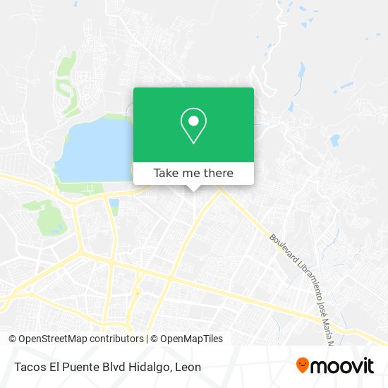 Tacos El Puente Blvd Hidalgo map